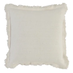Laci Pillow 22" - Ivory