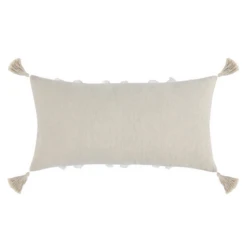 Mills Lumbar Pillow - Natural/Ivory -Furniture Sales webimage 620848609 ALT1