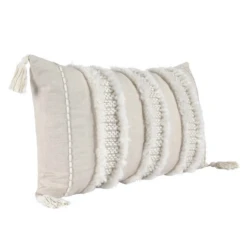 Mills Lumbar Pillow - Natural/Ivory -Furniture Sales webimage 620848609 ALT3