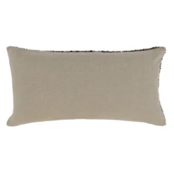 Malek Lumbar Pillow - Black/Ivory -Furniture Sales webimage 620848621 ALT1
