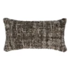 Malek Lumbar Pillow - Black/Ivory -Furniture Sales webimage 620848621 SIL 1