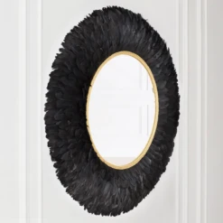 Nikki Chu - Midnight Feather Mirror -Furniture Sales webimage 621033693 1 jpg