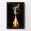Italian Champagne - Framed Embellished Print -Furniture Sales webimage 630407731 630430203