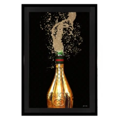 Italian Champagne - Framed Embellished Print -Furniture Sales webimage 630407731 630430203 SIL