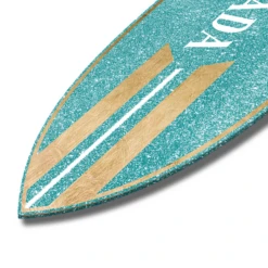 Aqua And Gold Milan Surfboard -Furniture Sales webimage 630428193 DTL