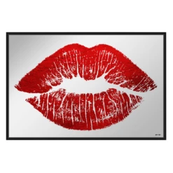 Solid Kiss Red Lips Mirror -Furniture Sales webimage 630478452 SIL