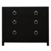 Artisan 4 Drawer Dresser - Black/Silver -Furniture Sales webimage 821102030 jpg