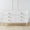 Uptown 6 Drawer Dresser - White -Furniture Sales webimage 821141013 1 jpg