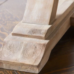 Archer Wash Oak Extending Dining Table -Furniture Sales webimage 999509557 ARCHER WASHED OAK DTL2 jpg