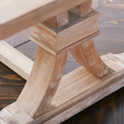 Archer Wash Oak Extending Dining Table -Furniture Sales webimage 999509557 ARCHER WASHED OAK DTL4 jpg