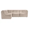 Convo Sectional - 4 PC -Furniture Sales webimage 999820250 4 pc sectional ROMO LINEN jpg