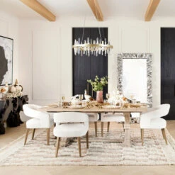 Archer Natural Grey Extending Dining Table -Furniture Sales webimage zgal 999275919 RS 01 2 crop